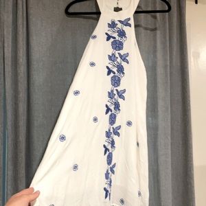 Urban outfitters embroidered mini dress